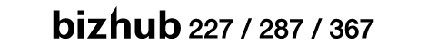 Konika minolta printer logo bizhub 227