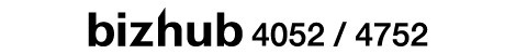 Konika minolta printer logo bizhub 4052