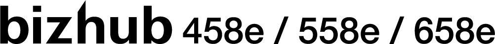 Konica Minolta bizhub 458e logo
