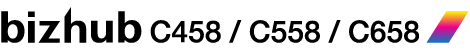 Konika minolta printer logo bizhub C458
